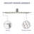 Rain Rain Shower Head 1.8 GPM GPM-100975605