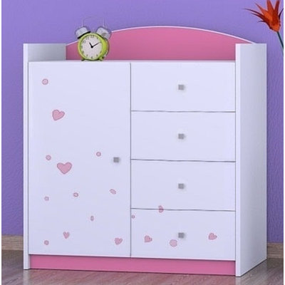 Nicollet Kids 4 - Drawer Combo Dresser