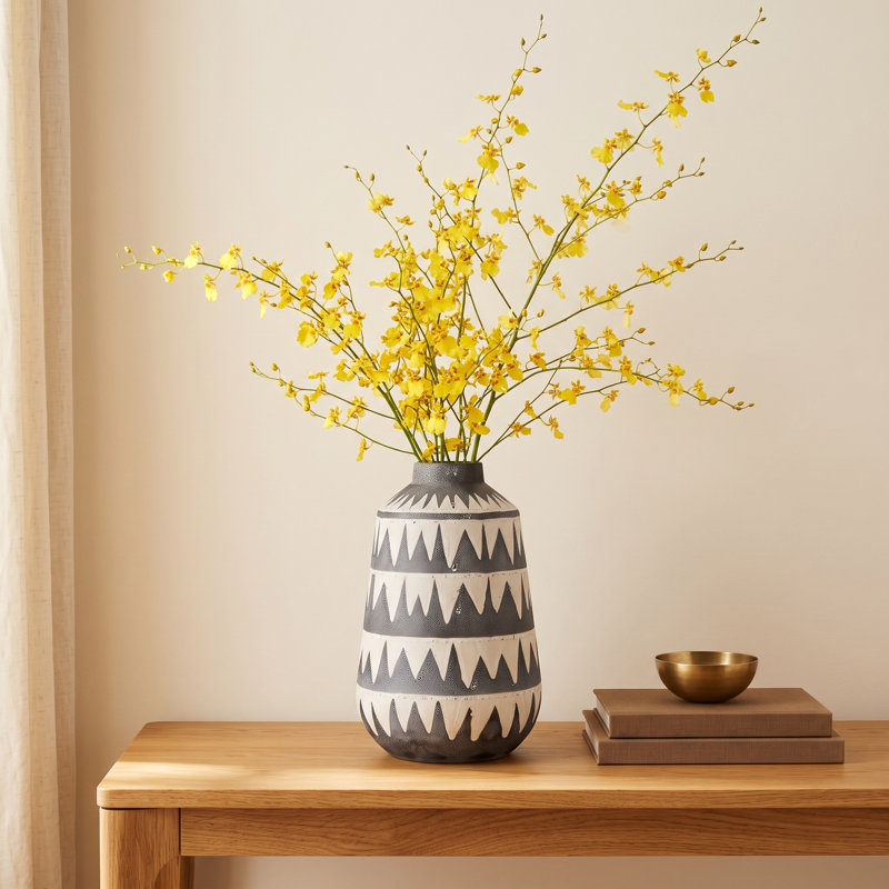 Nella Table Vase 1, 6.7"L x 6.7"W x 10.04"H