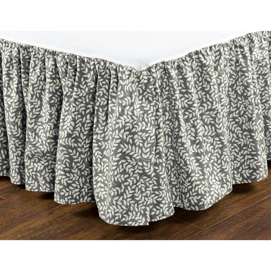 Bouvier Black Tailored Bed Skirt Thomasville At Home