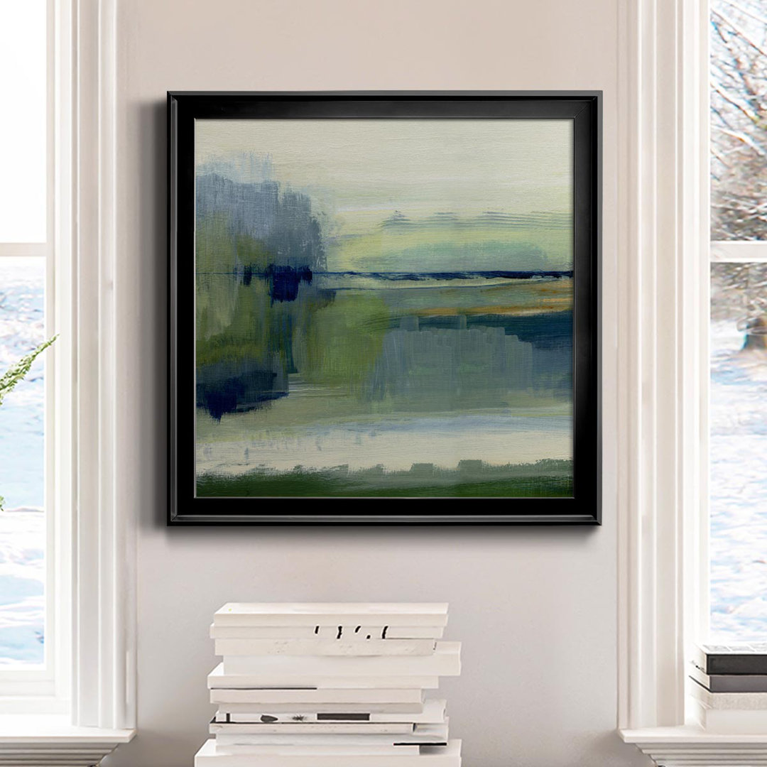 " Glistening Meadow Detail I " Painting Print Lark Manor™ Frame 