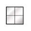 Jeip Metal Flat Wall Mirror