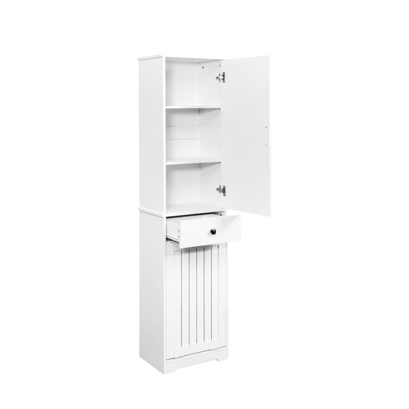 Armoire de buanderie avec espace de rangement et de séparation élégant et pratique