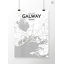 Galway City Map - No Frame Print-424255643