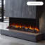 SimpliFire Triton Multi-View Smart Linear Electric Fireplace-119688969