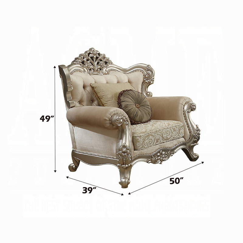 Chaise Bemment avec 2 coussins