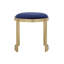Tabouret de coiffeuse en métal Nouri - table basse avec repose-pieds Orion-891611405-891611376