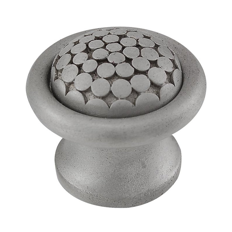 Tiziano Mushroom Knob, 1.25" H x 1.25" W x 1" D, Satin Nickel
