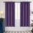 Room Darkening Rod Pocket Thermal Insulated Blackout Curtains (Set of 4)-1131897062-1131898640