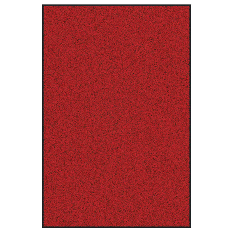Non-Slip Indoor / Outdoor Doormat, Red, 120 x 180 cm