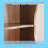 8-Tier Adjustable Shelf Bookcase With Wavy Border Design-373953538