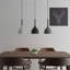 Audvik 1 - Light Black Kitchen Island Pendant-1737456841