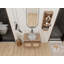 Meuble-lavabo de 30 po avec lavabo d'art en céramique et support de rangement, 2 portes à fermeture douce, conception à fixation flottante, contreplaqué (emballage KD)-125515028