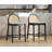 Emington Modern Stools with Rattan Backrests and Wood Frame-1163402655-1163402653