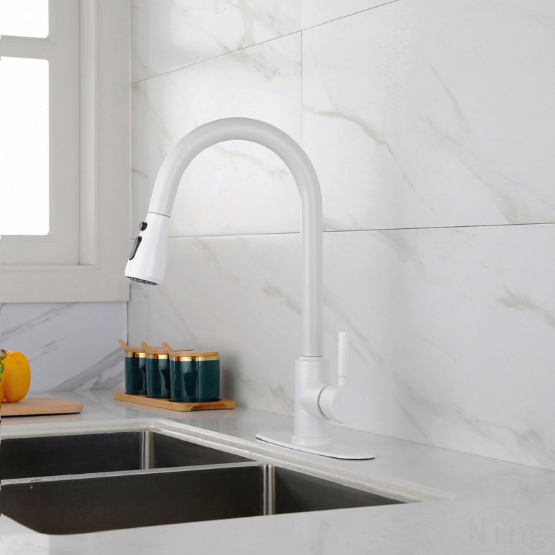 Robinet de cuisine avec douchette extractible