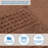  Zero-Twist Cotton Towel Set - Honeycomb Waffle Texture - Quick-Dry-1782943858