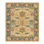 Tapis multicolore en laine touffeté à la main bleu clair-129957395