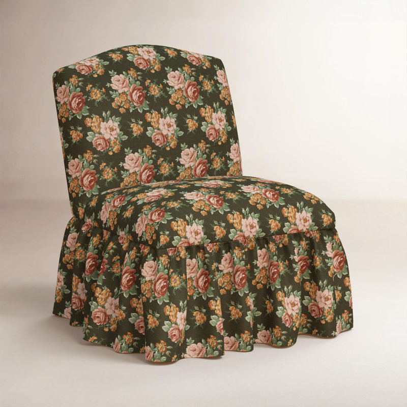 Fauteuil à volants Ashburn, Green Cotton