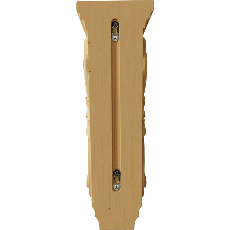 Grand corbeau en bois d'acanthe l 6 po x P 7 1/2 po x H 18 po (paquet de 4), Aulne