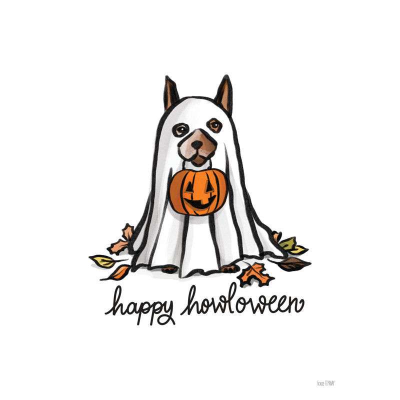 Joyeux Howloween, H 36 po x l 24 po