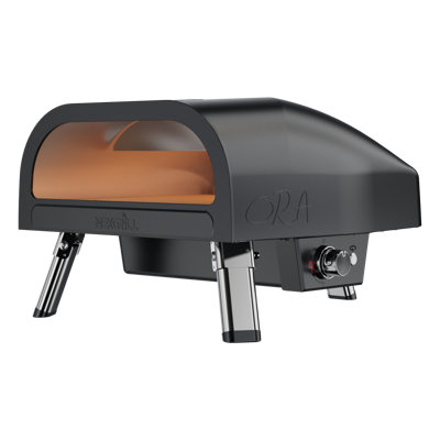 Four à pizza au propane de table portatif 16 po Nexgrill Ora, 24 000 UBT, cuiseur à pizza au gaz portatif avec pieds pliables, pierre à pizza rotative à rotation automatique - 820-0088