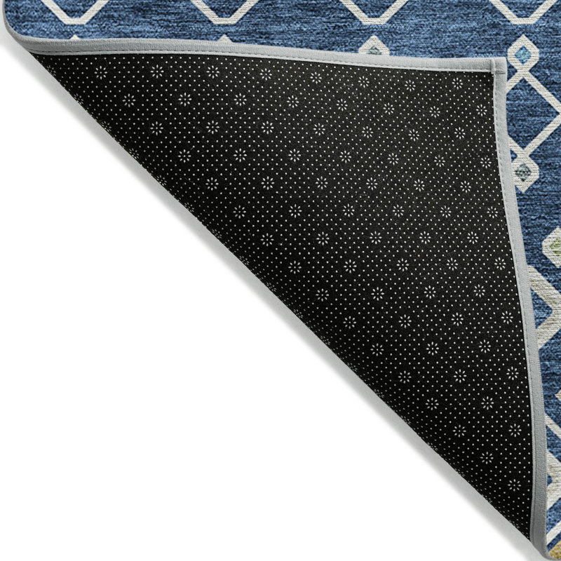 Tapis rectangulaire Aleighna avec envers antidérapant, Rectangle 2 pi 6 po x 3 pi 10 po