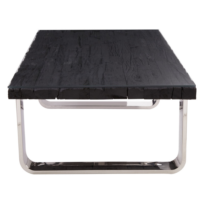 Capella Sled Coffee Table, Black