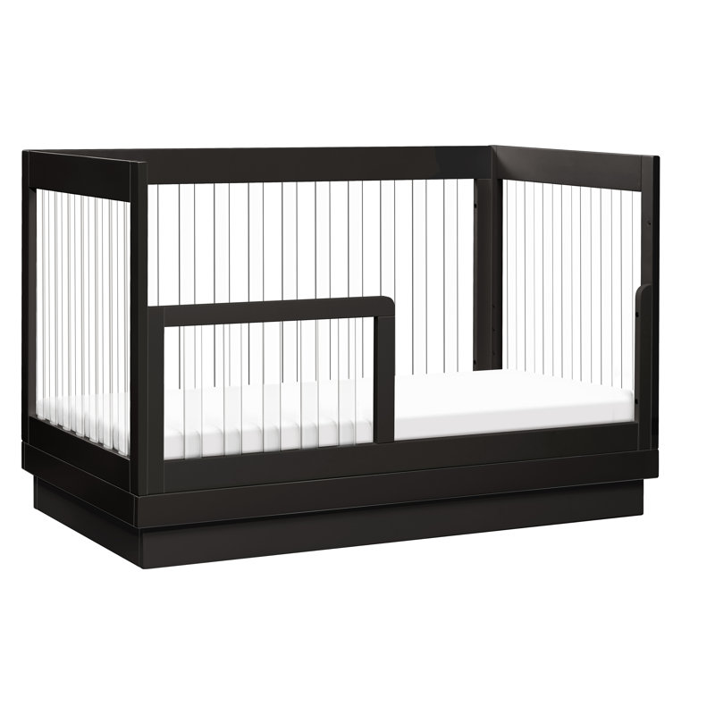 Harlow 3-in-1 Convertible Crib, Black