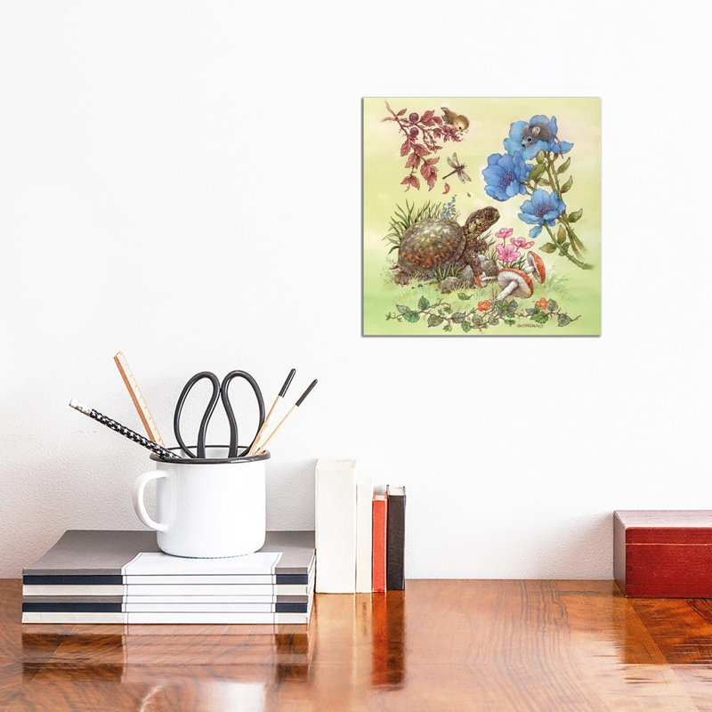 Backyard Critters by Giordano Studios - Wrapped Canvas Gallery-Wrapped Canvas Giclée, 30.48 cm H x 30.48 cm W