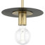 Luminaire suspendu simple à 1 lumière Gramercy-88566837