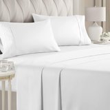 4 Piece Sheet Set Premium Cooling, Soft & Wrinkle Free Sheet Set