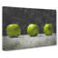 Row Of Green Apples - Wrapped Canvas Painting-61845111