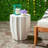 Fordwich Concrete Top End Table-1212642347
