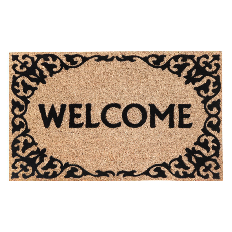 Paillasson Natural Welcome, L 24 po x L 36 po