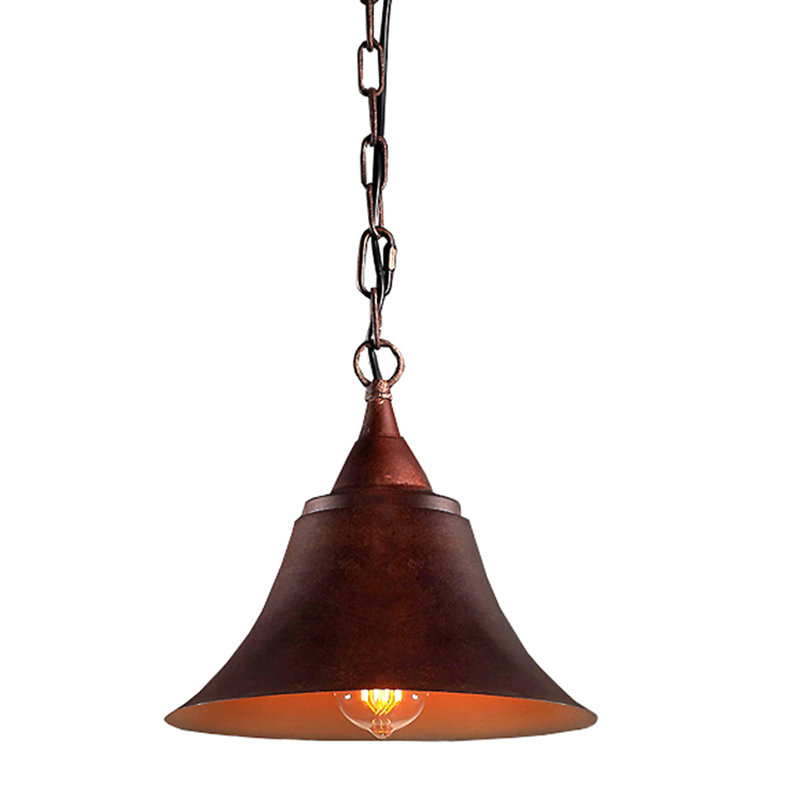 Luminaire suspendu conique à 1 lumière Hadlow