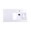 Aquaquattro 35.25'' L Bathroom Sink-244079656