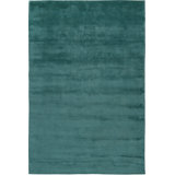 Farrow & Ball Plain Wool Leighton Teal Area Rug