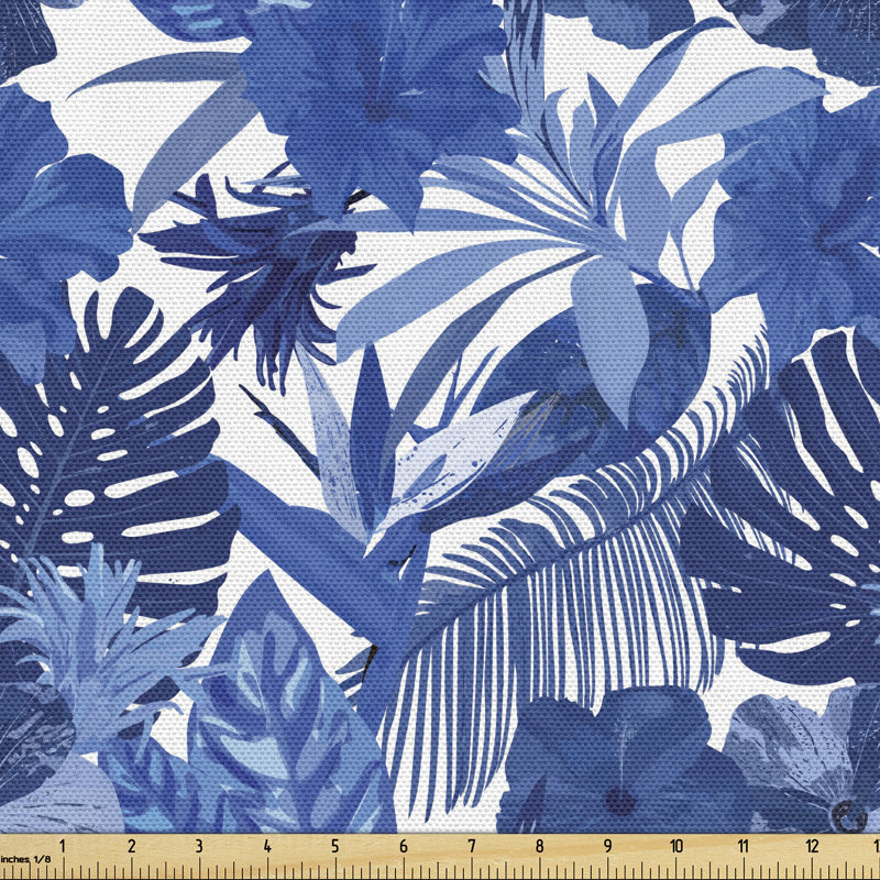 Tissu Ambesonne Philodendron, l 58 po x L 180 po