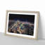 Night in Boston Massachusetts in Abstract - Picture Frame Graphic Art Print-55724905-55724904