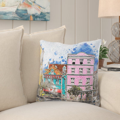Phair Reversible Throw Pillow