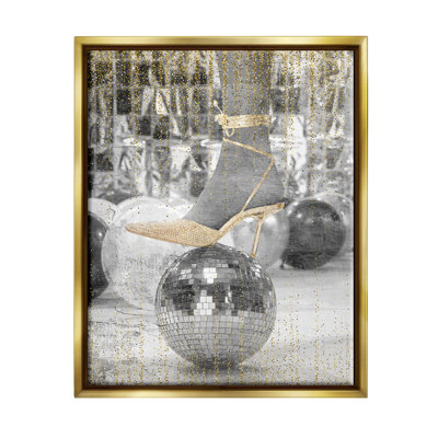 " Glam Heels Disco Ball " by Kim Allen