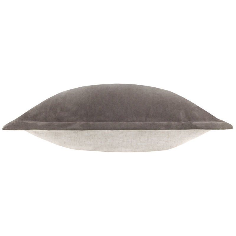 Alfanette Rectangular Throw Pillow Cover, Beige