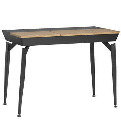 Megerle Solid Wood Base Writing Desk