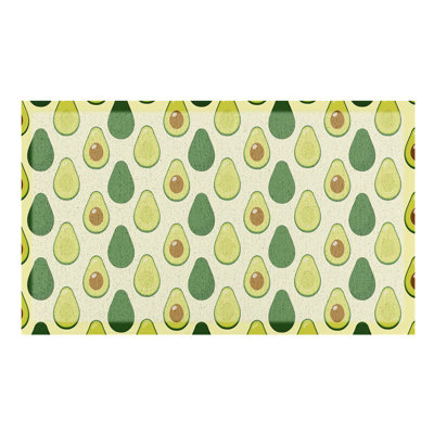 Non-Slip Geometric Shapes Doormat