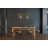 Rustic Wood and Metal Rod Chandelier