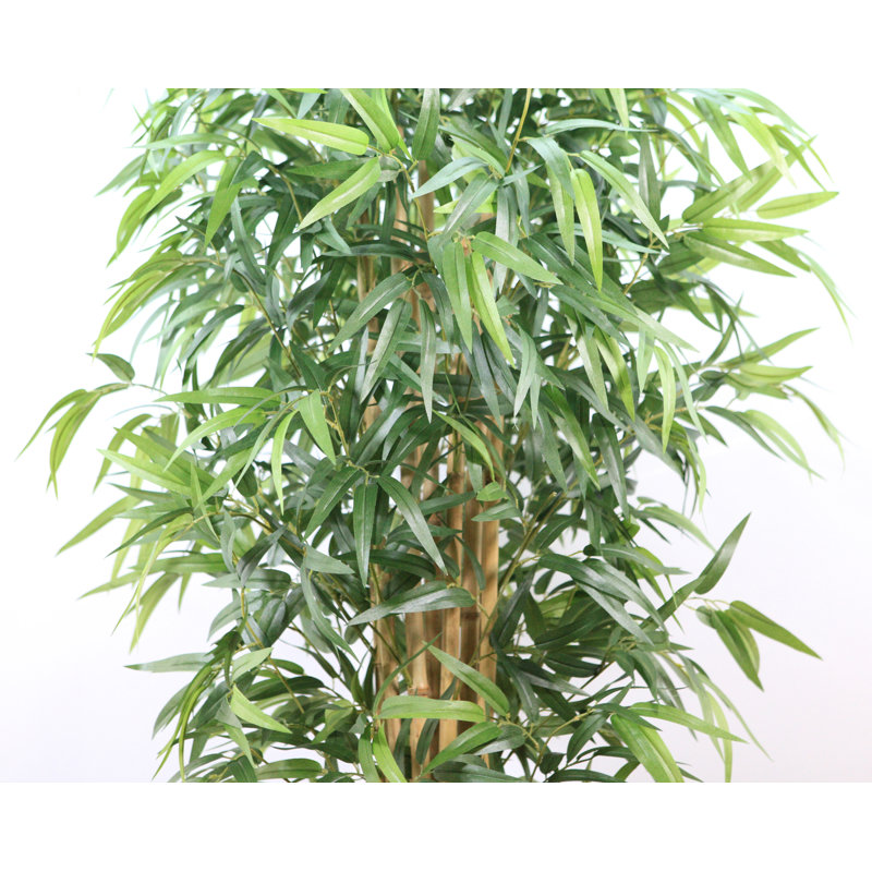 Tall High End Realistic Silk Floor Bamboo Tree in Planter