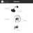 Nita Collection Shower Trim System: 4" Round Shower Head, Single Handle Set, Tub Spout & Rough-in Valve Included - Matte Black-47533720