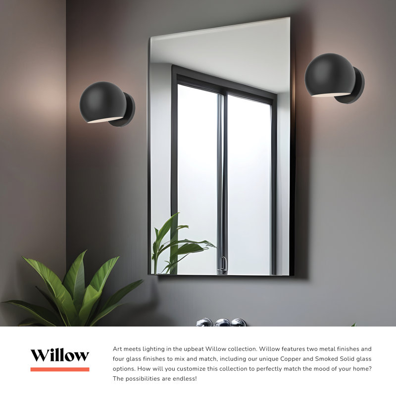 Willow Dimmable Vanity Light, 1