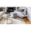 Marble Nesting Coffee Tables for Living Room | Real Sintered Stone Slab | 2 Piece Table Set-108996476-93590966