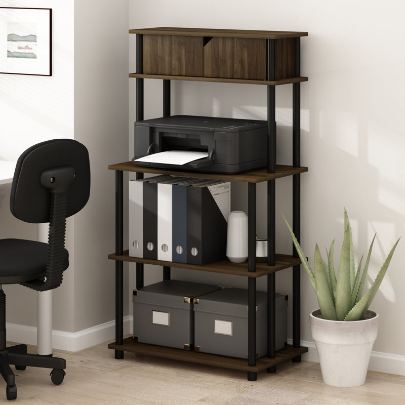 Botchev 129.54cm H x 68.58cm W Shelving Unit, Brown